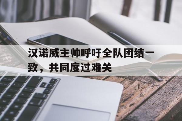 关于汉诺威主帅呼吁全队团结一致，共同度过难关的信息