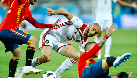 西班牙血洗摩洛哥，罗德里戈统治全场的简单介绍